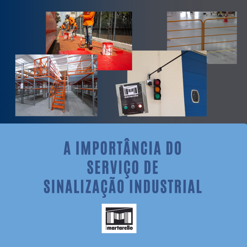 A importância do serviço de sinalização industrial